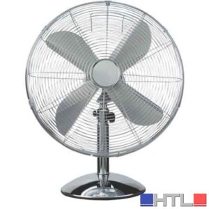 VENTILATORE DA TAVOLO IN METALLO Ø 40 cm