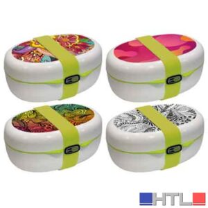 CONTENITORE PER ALIMENTI 'X-FOOD MOOD' GIOSTYLE 1,3 lt - cm 19x14,5x8,5h