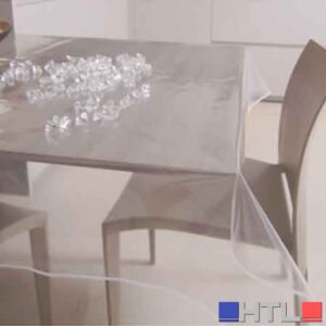 TOVAGLIATO CRISTAL TRASPARENTE Spess. 0,10 mm - H 140 cm - rotolo 30 mt