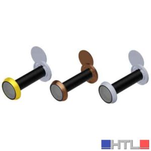SPIONCINO 'DIAMANTE' SECUREMME Ø 16x40/70 mm - Colore Ottone lucido