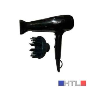 ASCIUGACAPELLI PROFESSIONALE AGLI IONI CARDINALE 1800-2200 Watt/ Con diffusore