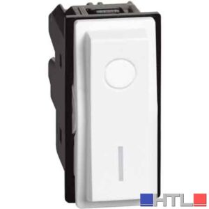 INTERRUTTORE BIPOLARE ILLUMINABILE 'LIVING NOW' BTICINO 16Ax 250V