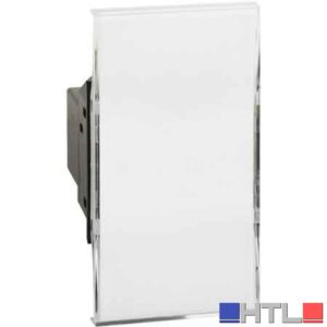 PULSANTE CON TARGA ILLUMINATO 'LIVING NOW' BTICINO 3A 250V