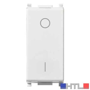 INTERRUTTORE BIPOLARE ILLUMINABILE 'PLANA' VIMAR 16Ax 250V - Colore Bianco