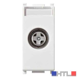 PRESA COASSIALE TV MASCHIO 'PLANA' VIMAR Diretta - Colore Bianco