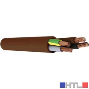 CAVO QUADRIPOLARE 'MARRONE' Sezione 4x1 mm (Confezione da 100 ML)