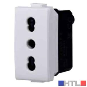 PRESA BIVALENTE 'SOLAR' 10/16A 250V - 2P+T