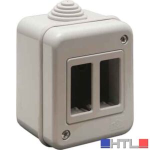 CONTENITORE DA PARETE PER APPARECCHI IP40 1 Posto