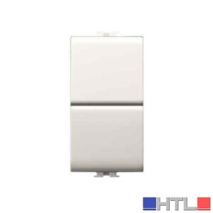 DOPPIO PULSANTE 'EASY' 10A 250V - Bianco