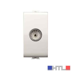 PRESA COASSIALE TV 'EASY' Bianco