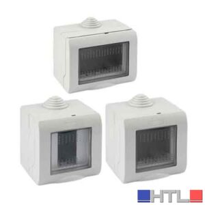 CONTENITORE DA PARETE PER APPARECCHI IP55 'EASY' 1 Posto