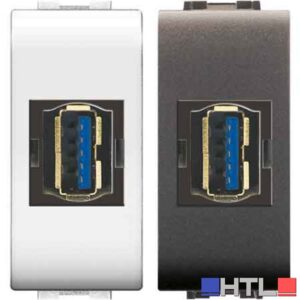 PRESA STANDARD USB Bianco