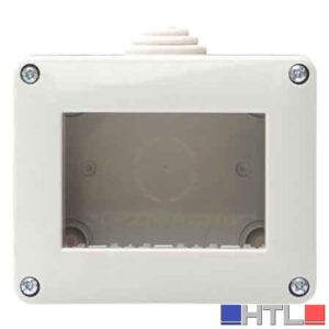 CONTENITORE DA PARETE PER APPARECCHI IP40 'STARLIGHT' 1 Posto