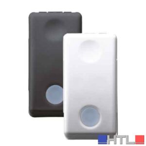 INTERRUTTORE UNIPOLARE ILLUMINABILE 'SYSTEM' 10Ax 250V - Bianco