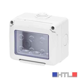 CONTENITORE DA PARETE PER APPARECCHI IP55 'SYSTEM' 1 Posto
