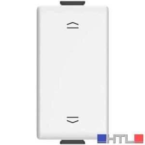 PULSANTE BIPOLARE C/INTERBLOCCO 'MATIX' BTICINO 1P NO + 1P NO - 10Ax 250V