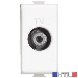 PRESA COASSIALE TV FEMMINA 'MATIX' BTICINO Bianco