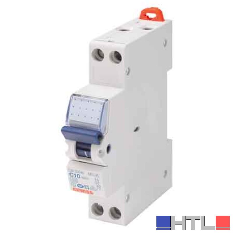 INTERRUTTORE MAGNETOTERMICO COMPATTO GEWISS 1P+N C. Nominale 10A