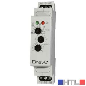 TEMPORIZZATORE MODULARE MULTIFUNZIONE 1 Modulo - 10 Funzioni
