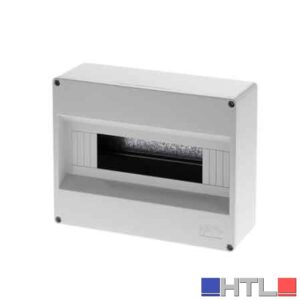 CENTRALINO DA PARETE 12-14 Moduli - 240x190x95 mm - Grigio