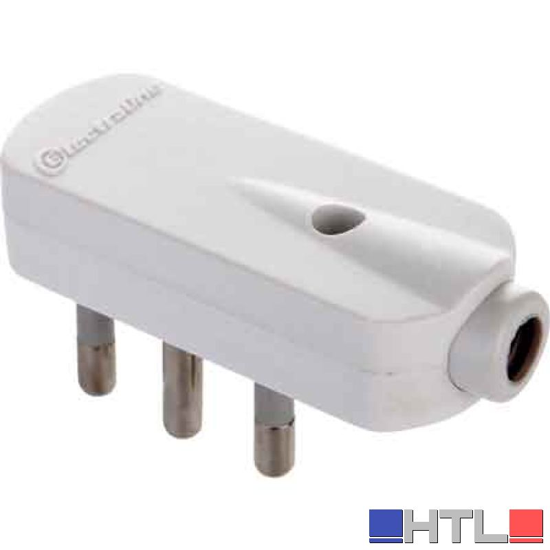 SPINA MOBILE A 90° 16A 2P+T - Bianco