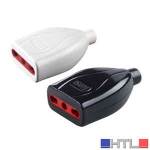 PRESA MOBILE 10/16A ROSI 2P+T - Colore Bianco