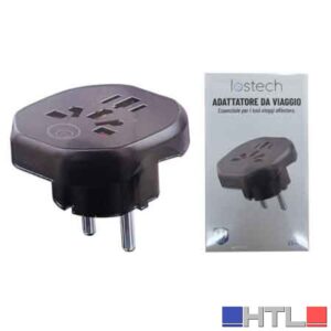 ADATTATORE DA VIAGGIO 'LS-AC6' LOSTECH Portata massima 2500 Watt