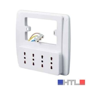 MULTIPRESA DA INCASSO 'EMILIA SMART' ROSI 4 Prese 2P+T 10/16A - Col. Bianco