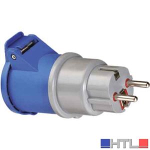 ADATTATORE INDUSTRIALE SPINA SCHUKO 10A 2P+T 220V
