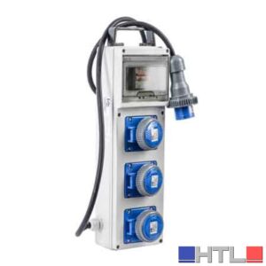 QUADRO DI DISTRIBUZIONE 'SLIM' CON SCHUKO cm 13,6x9,5x42,5h