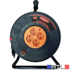 AVVOLGICAVO ELETTRICO CARDINALE CON CAVALETTO 15 mt