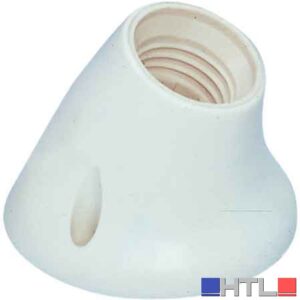 PORTALAMPADA A PARETE E27 - Bianco