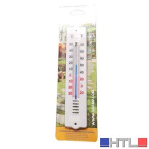 TERMOMETRO PER INTERNO/ESTERNO IN PLASTICA 20 cm