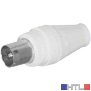 SPINA COASSIALE TV Ø 9,5 mm (Confezione da 5 pezzi)