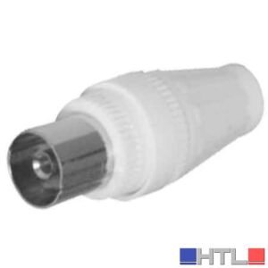 PRESA COASSIALE TV Ø 9,5 mm (Confezione da 5 pezzi)