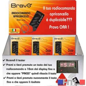 ESPOSITORE RADIOCOMANDI 'DOOR' CON TESTER 22 Pezzi
