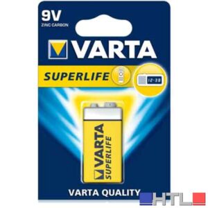 PILE 'SUPERLIFE' TRANSISTOR  blister 1 pezzo (Confezione da 10)