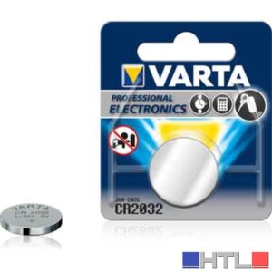 PILA A BOTTONE 'CR2032' Blister 1 Pezzo (Confezione da 10 pezzi)