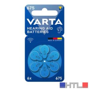 PILA PER ACUSTICA 'RAYOVAC 675' Blister 6 Pezzi (Confezione da 10)