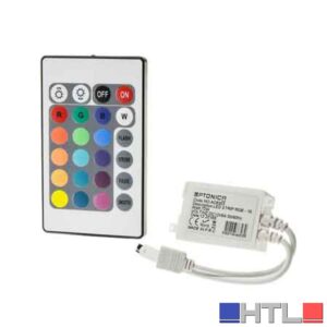 ALIMENTATORE E CONTROLLER PER STRISCE LED RGB 16 Bottoni