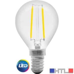 LAMPADA LED A FILAMENTO MOD.'SFERA' E14 4W - 400Lm - 2700K