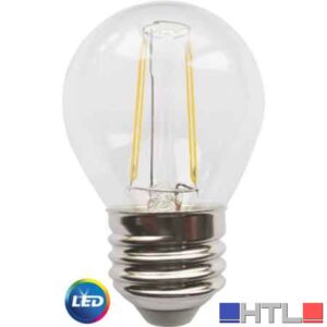 LAMPADA LED A FILAMENTO MOD. 'SFERA' E27 4W - 400Lm - 2700K
