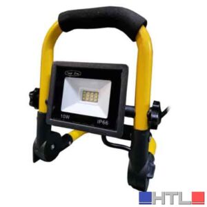 PROIETTORE A LED PORTATILE CON SUPPORTO PIEGHEVOLE CARDINALE 10W - 850 lumen - 6000K