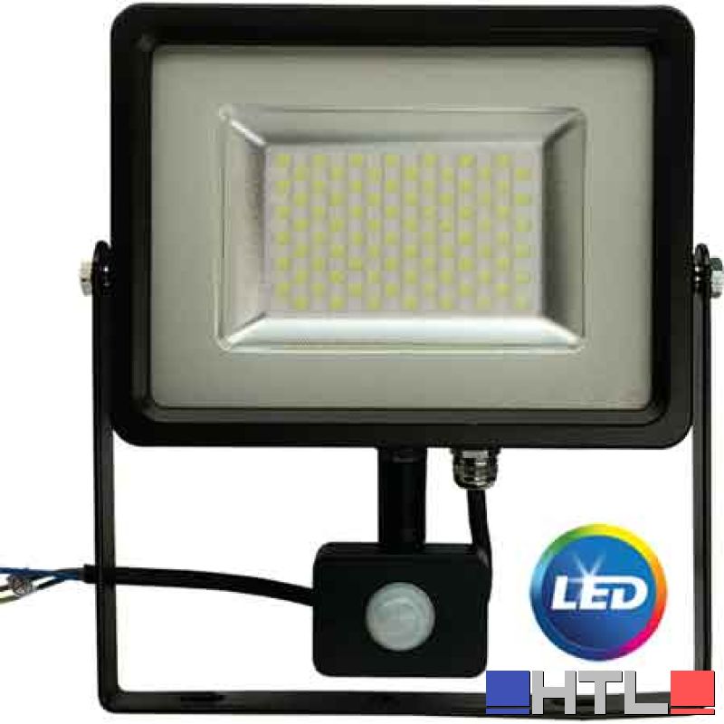 PROIETTORE A LED CON SENSORE 10W - 800Lm - 6000K