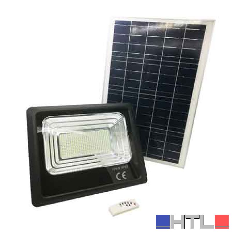 PROIETTORE A LED CON PANNELLO SOLARE 60W (Eq. 15 W)- 6000K