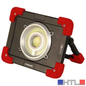 PROIETTORE A LED PORTATILE RICARICABILE CON POWERBANK 20 W - 1200Lm - 6500K
