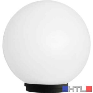 LAMPADA A SFERA OVALE PER ESTERNO BIANCA Ø 200 mm