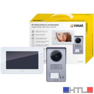 KIT VIDEOCITOFONO MONOFAMILIARE 'K40910' VIMAR Schermo 7"