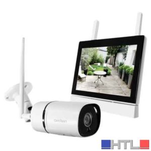 KIT VIDEOSORVEGLIANZA WIFI DIGITALE 4 Canali