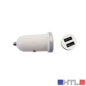 CARICATORE USB DA AUTO 2,1A - 2 USB